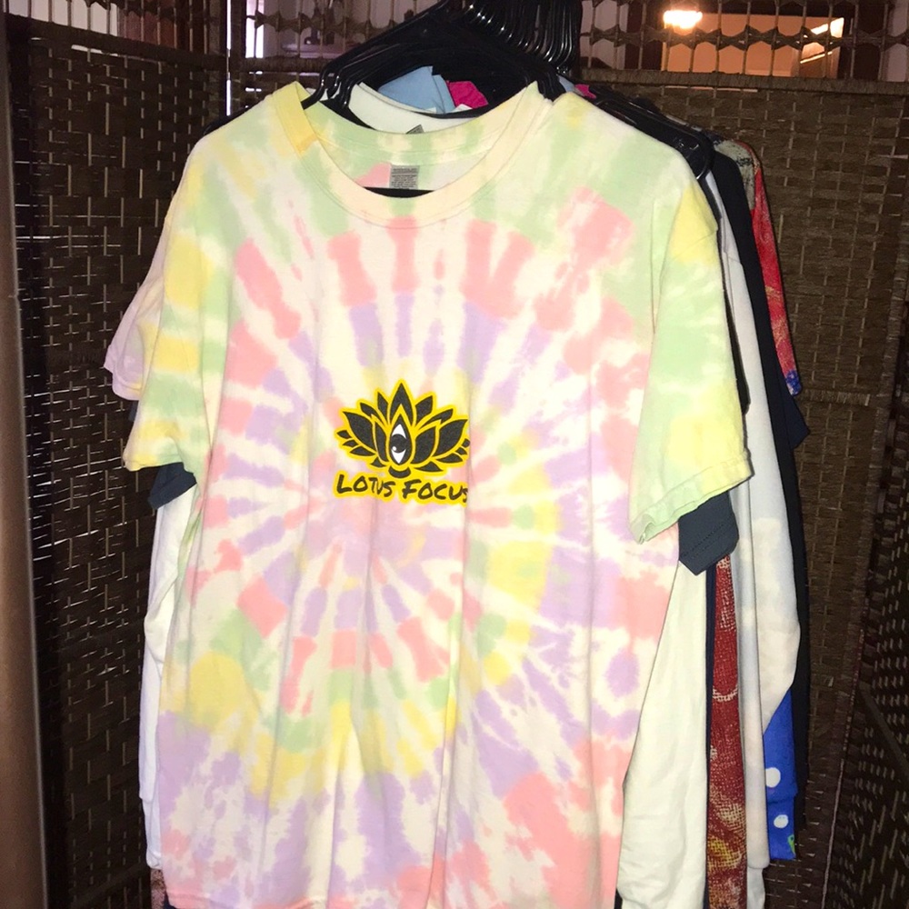 Pastel Tie Dye LFO Brand Tee